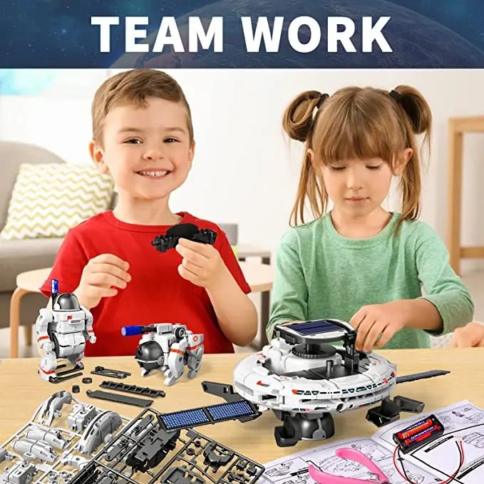 12 - in - 1 Solar Robot Toy Kit - Cake Pops Parties