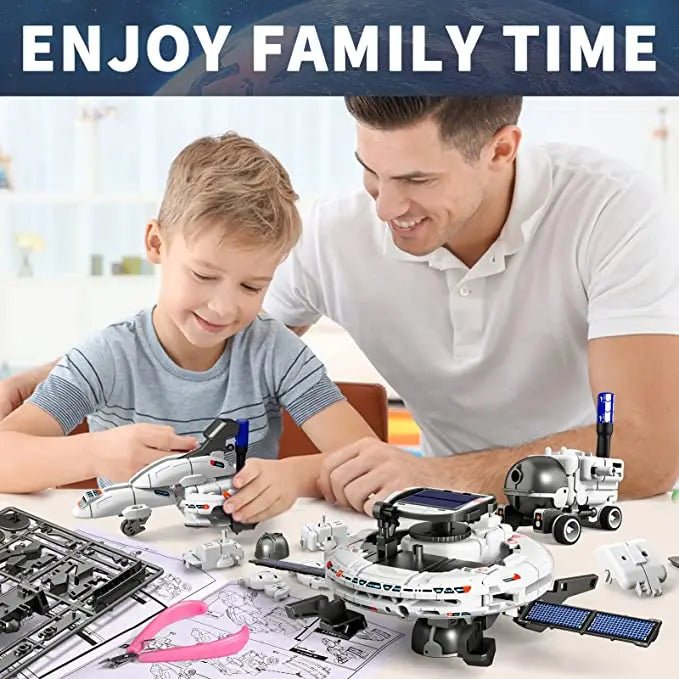 12 - in - 1 Solar Robot Toy Kit - Cake Pops Parties