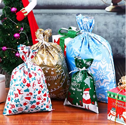 Ensemble de sacs à bonbons pour cadeaux de Noël