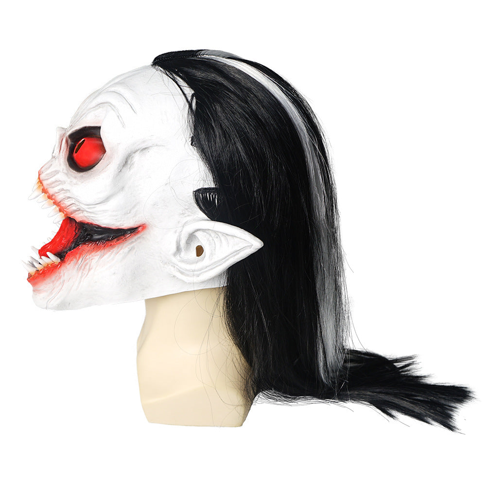 Masque d'Halloween en latex de Vampire Morbias