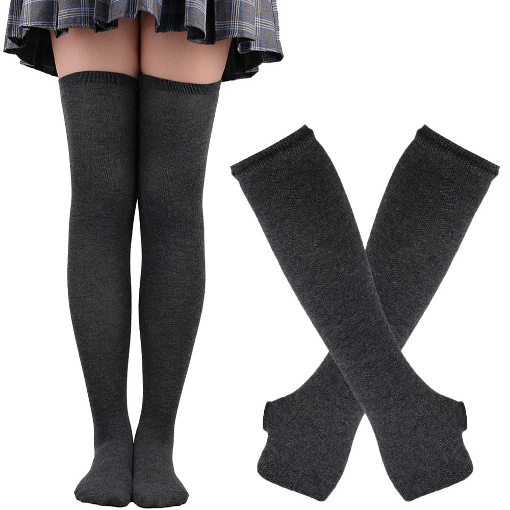 Ensemble de gants et de chaussettes de fête de qualité supérieure