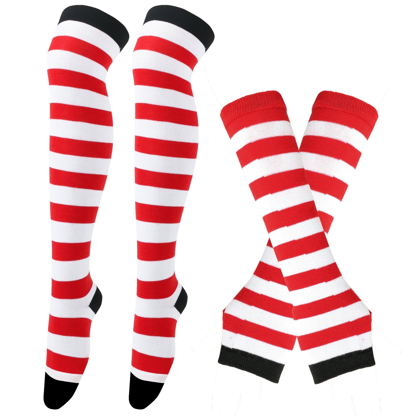 Ensemble de gants et de chaussettes de fête de qualité supérieure