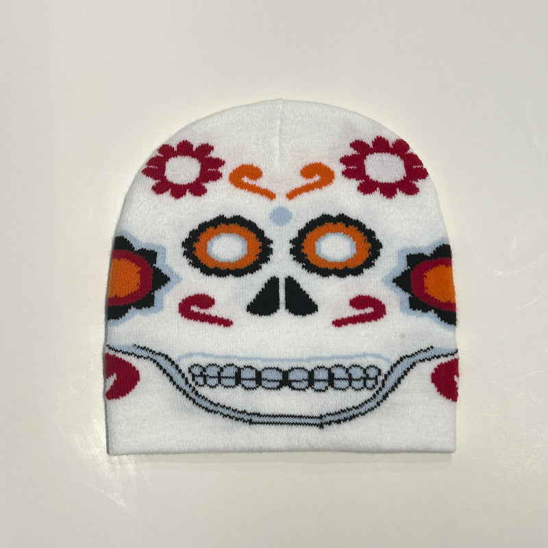 Bonnet tricoté amusant pour Halloween