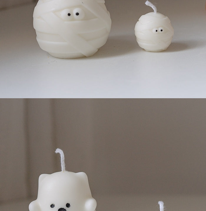 Moule en silicone pour fabrication de bougies d'Halloween