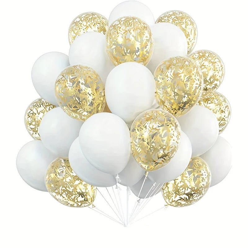 30pcs Confetti Latex Balloons - Cake Pops Parties