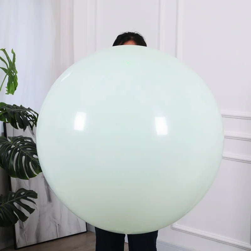 36 - inch Gold White Pink Latex Balloons - Cake Pops Parties