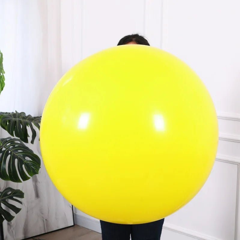 36 - inch Gold White Pink Latex Balloons - Cake Pops Parties