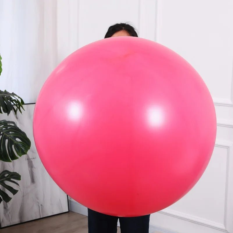 36 - inch Gold White Pink Latex Balloons - Cake Pops Parties