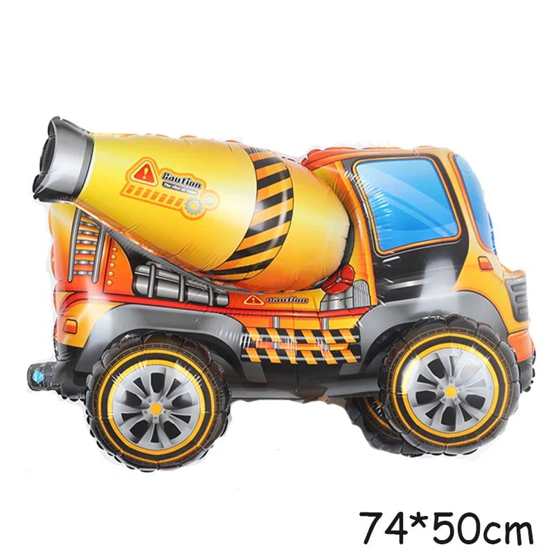 3D Cartoon Car Helium Balloon Set - Cake Pops Parties