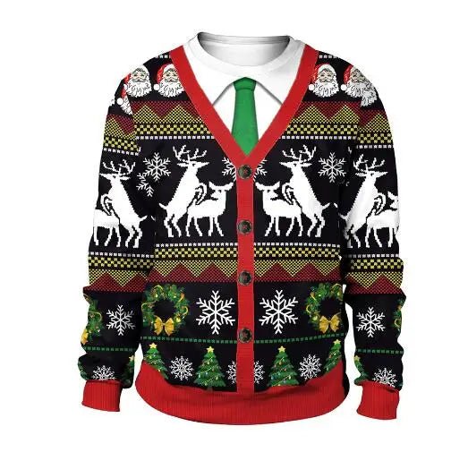 3D Funny Christmas Sweater - Cake Pops Parties