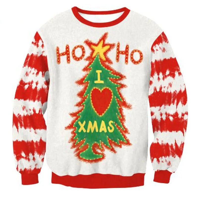 3D Funny Christmas Sweater - Cake Pops Parties