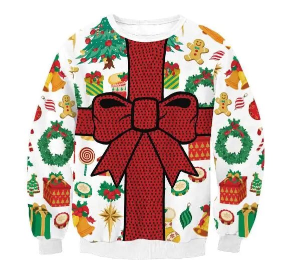 3D Funny Christmas Sweater - Cake Pops Parties