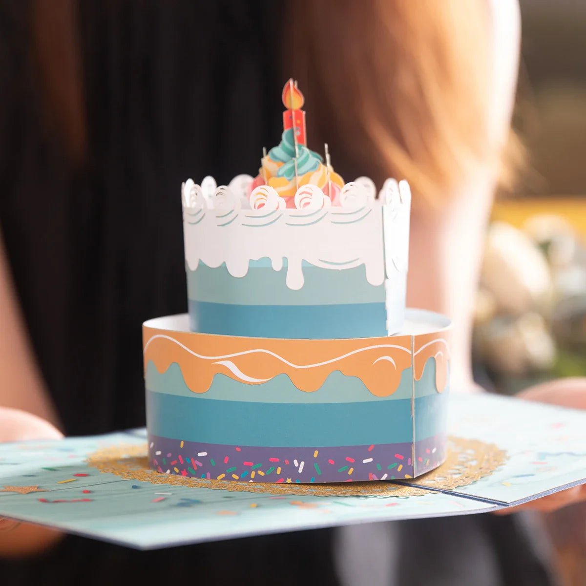 3D Pop Up Birthday Gift Card - Cake Pops Parties