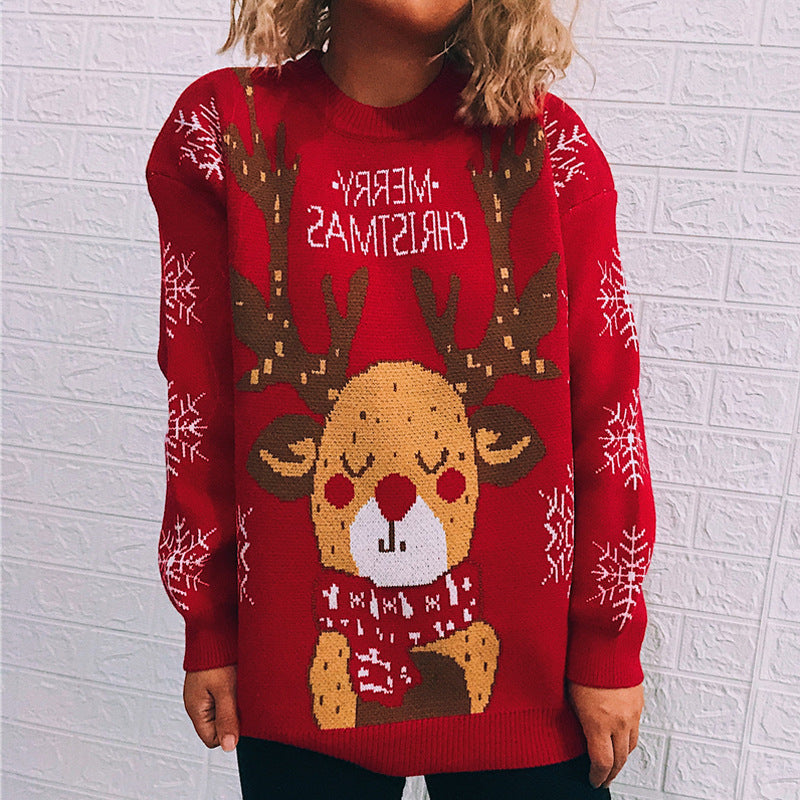 Christmas Theme Women's Sweater