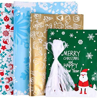 Ensemble de sacs à bonbons pour cadeaux de Noël