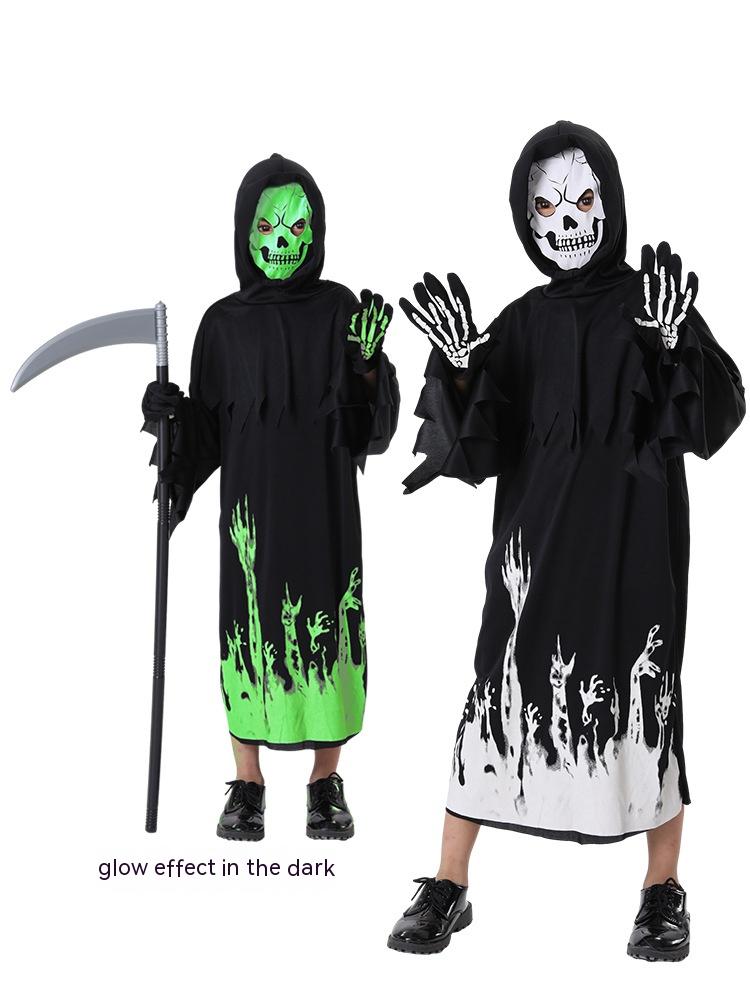 Costume lumineux de la mort pour Halloween