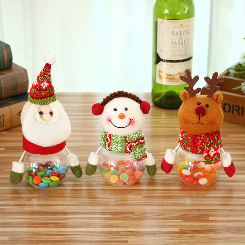 Bocal à bonbons de Noël – Solution de rangement festive