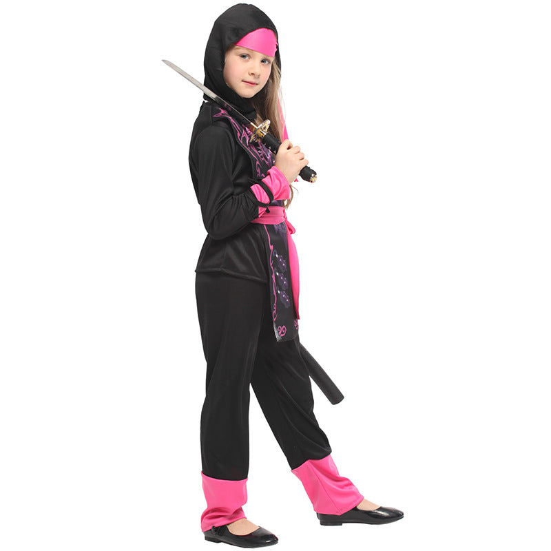 Costume d'Halloween de samouraï pour enfants