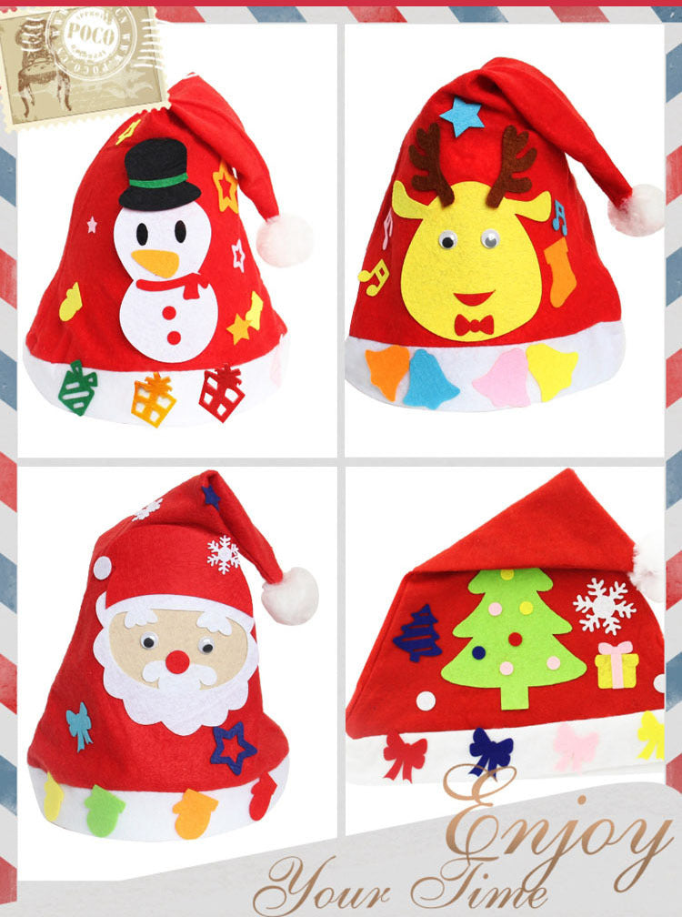 Kit de chapeaux de Noël à faire soi-même pour des fêtes amusantes