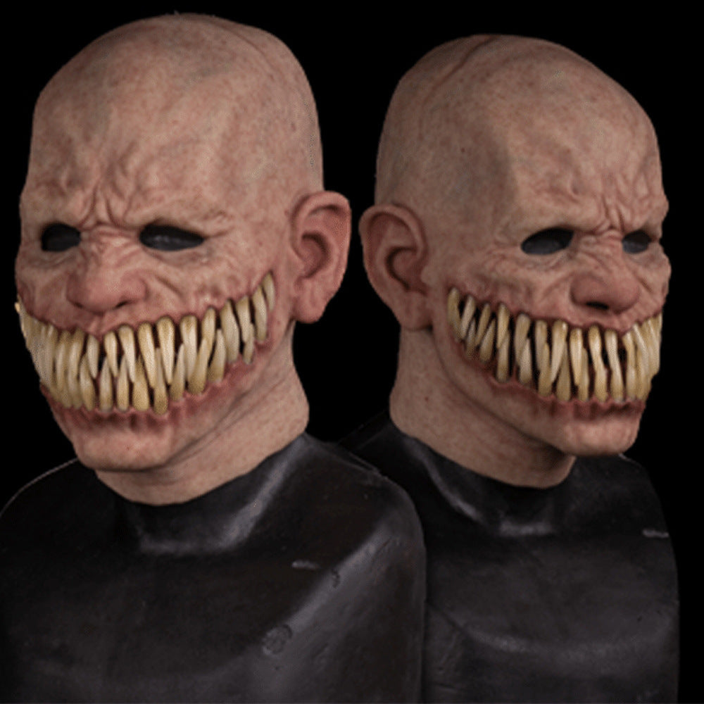 Masque cagoule en latex d'horreur d'Halloween