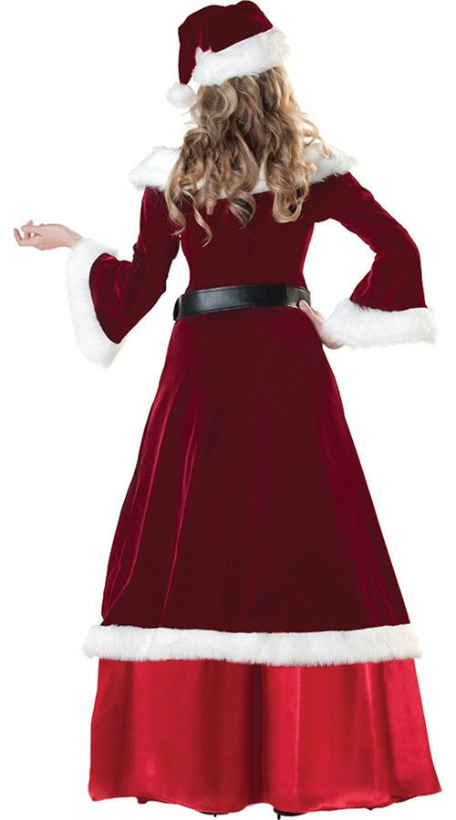 Ensemble de costumes pour couple de Père Noël