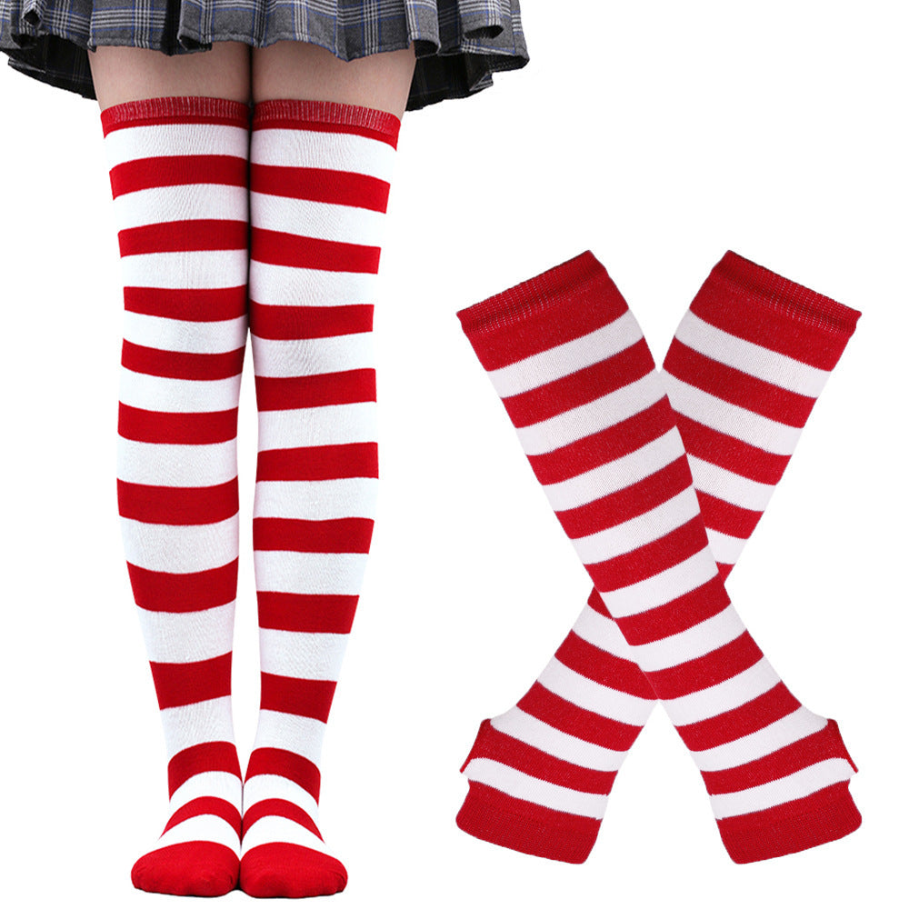 Ensemble de gants et de chaussettes de fête de qualité supérieure