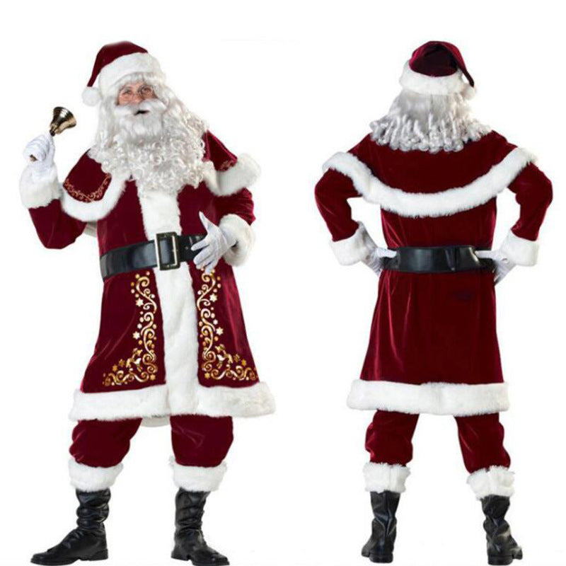 Ensemble de costumes pour couple de Père Noël