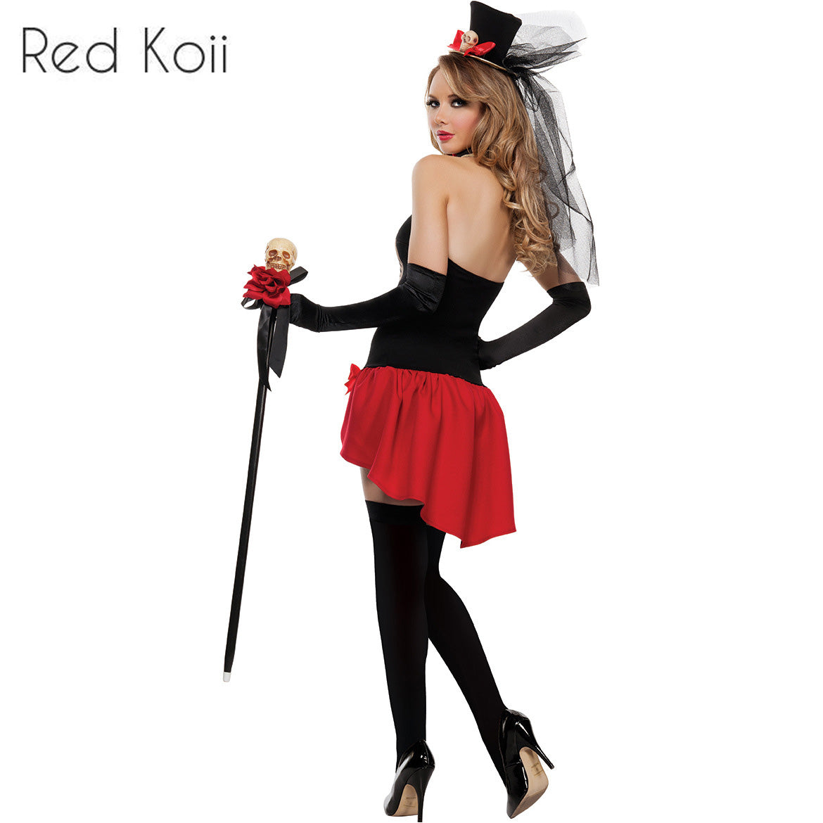 Ensemble de costumes de cosplay squelette