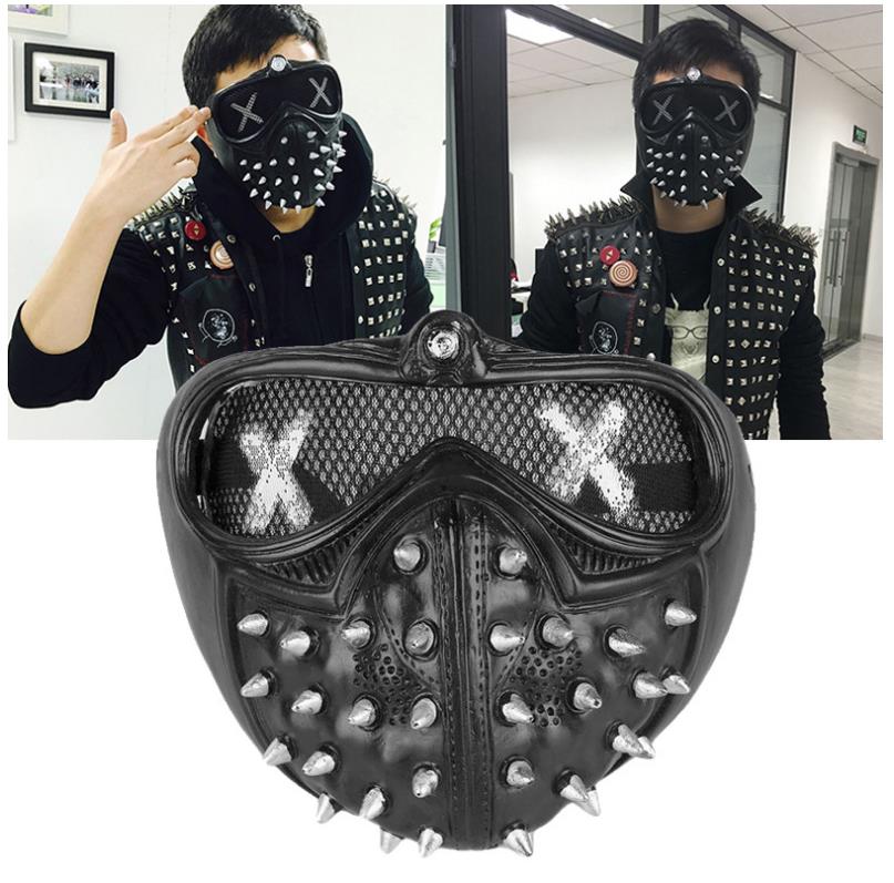 Masque de gardien démon punk d'Halloween
