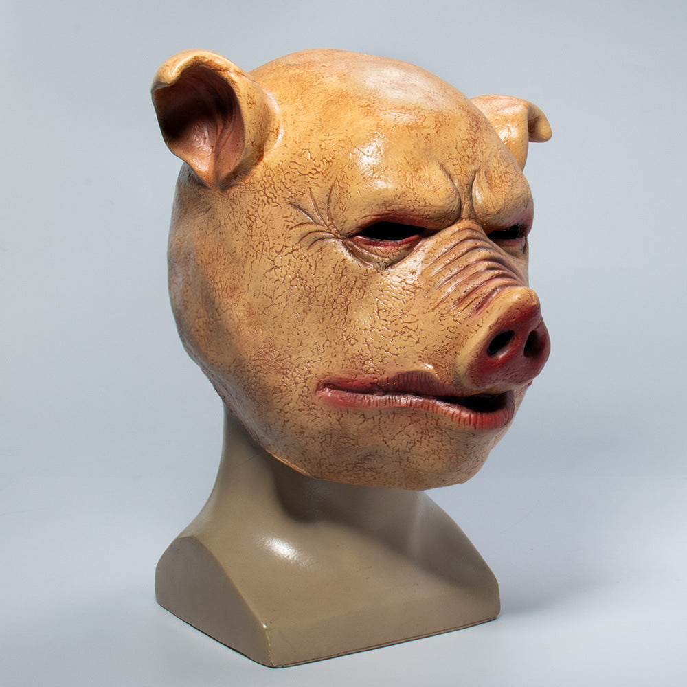 Masque de tête de cochon d'horreur