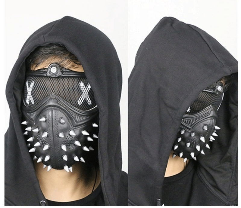 Masque de gardien démon punk d'Halloween