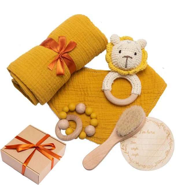 7pc Newborn Bath Toy Set - Cake Pops Parties
