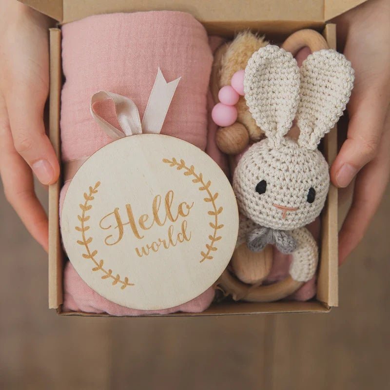 7pc Newborn Bath Toy Set - Cake Pops Parties