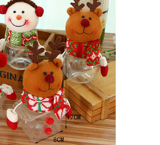Bocal à bonbons de Noël – Solution de rangement festive