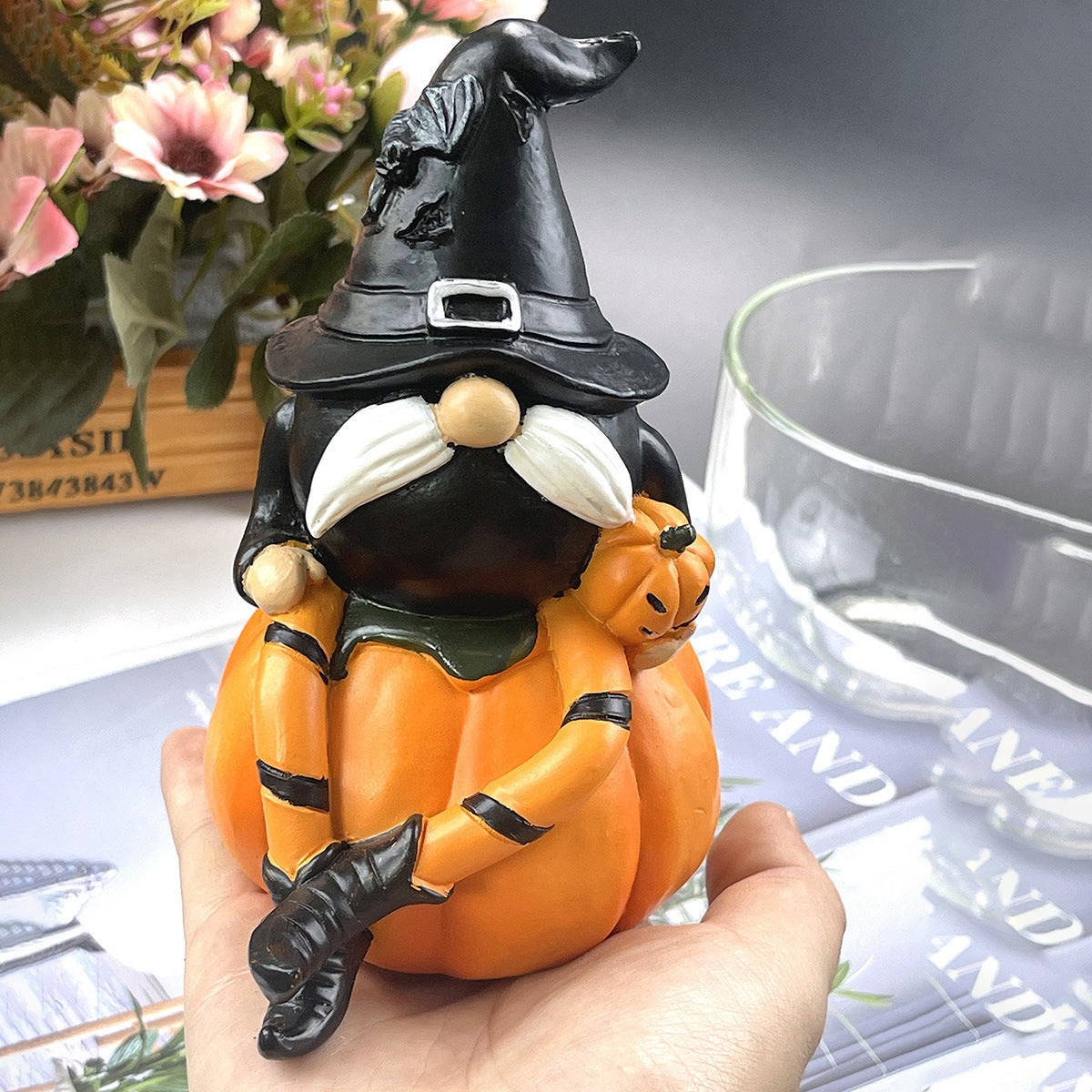 Ensemble de décorations effrayantes en résine pour Halloween