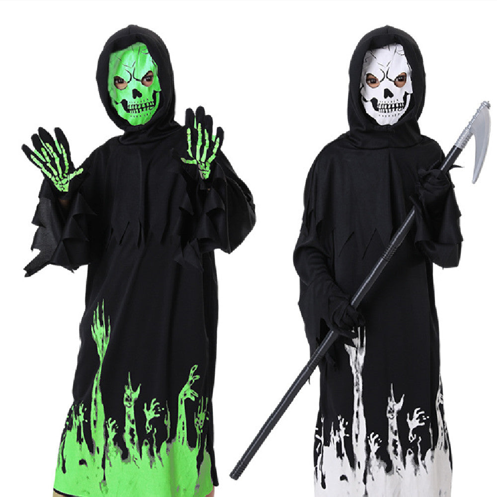 Costume lumineux de la mort pour Halloween