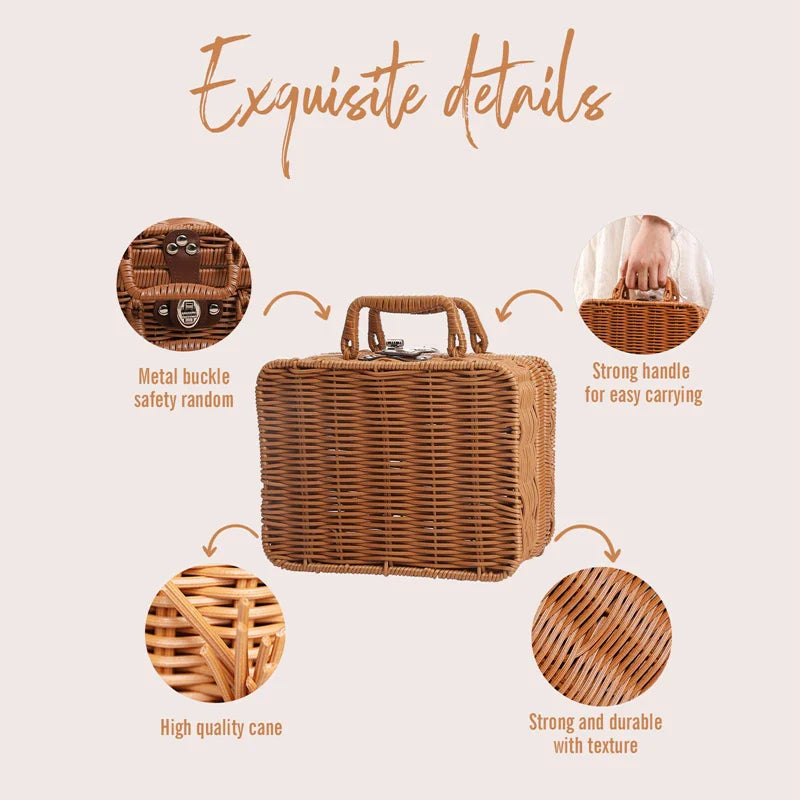 Ensemble de vaisselle pour bébé Bopoobo et d'empileur arc-en-ciel