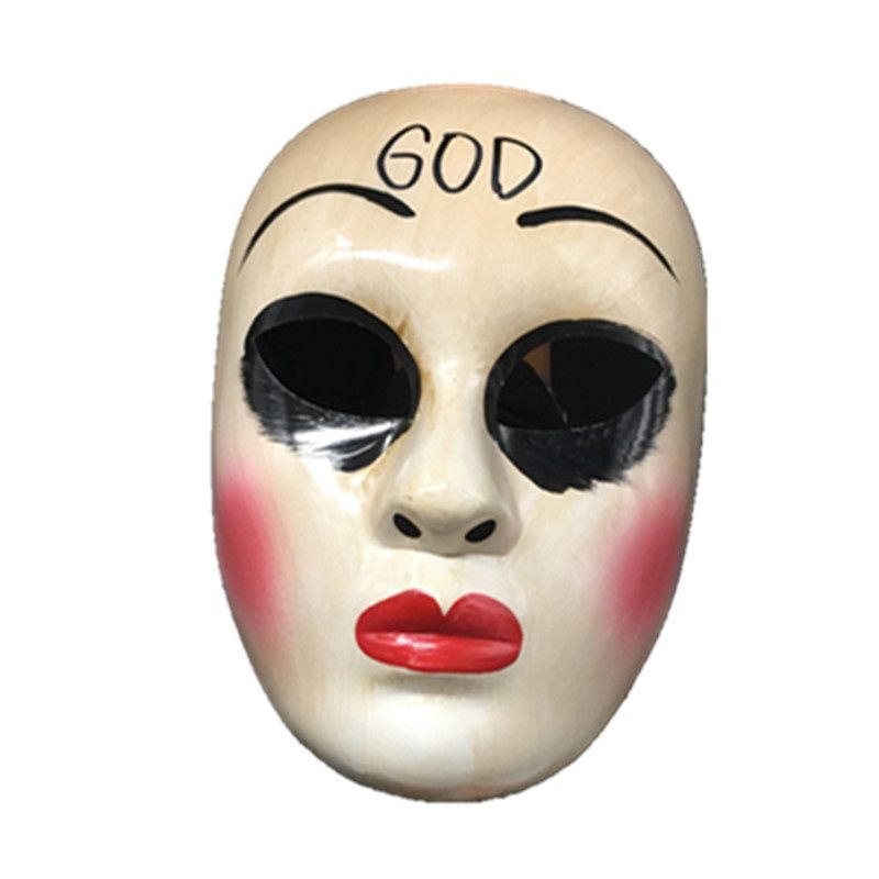 Masque d'Halloween Croix de Dieu