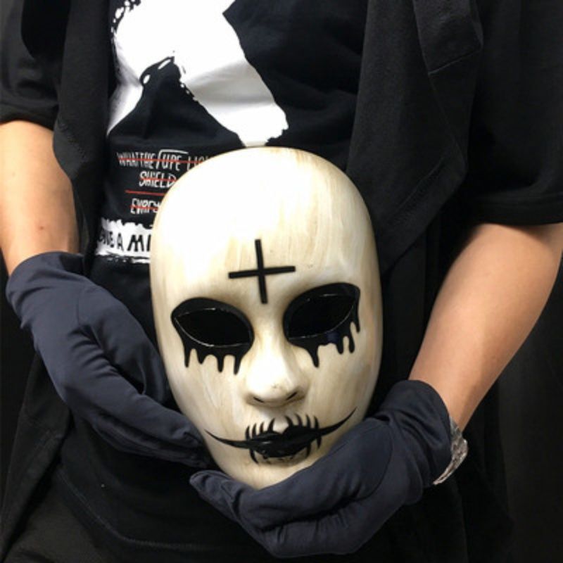 Masque d'Halloween Croix de Dieu