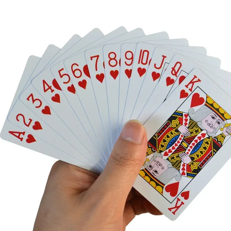 Cartes à jouer en PVC imperméables pour adultes
