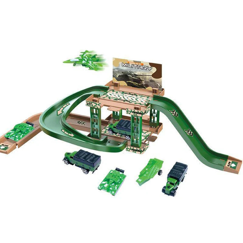 Aire de jeux pour parking à étages