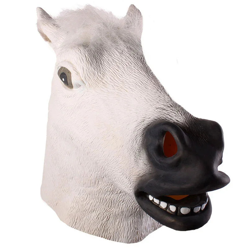 Masque de tête de cheval effrayant
