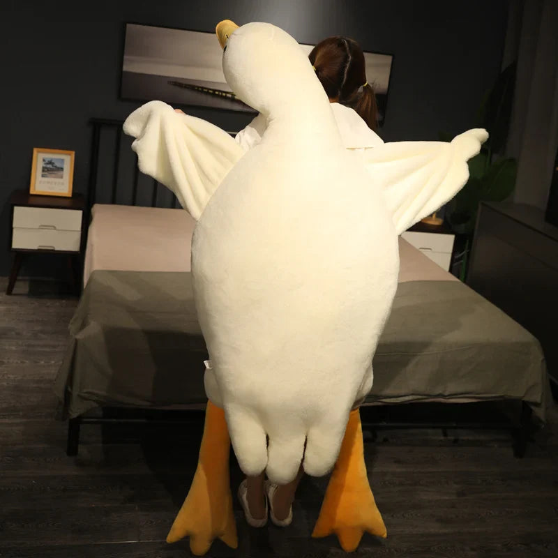 Peluche oie géante mignonne - Cadeau de Noël