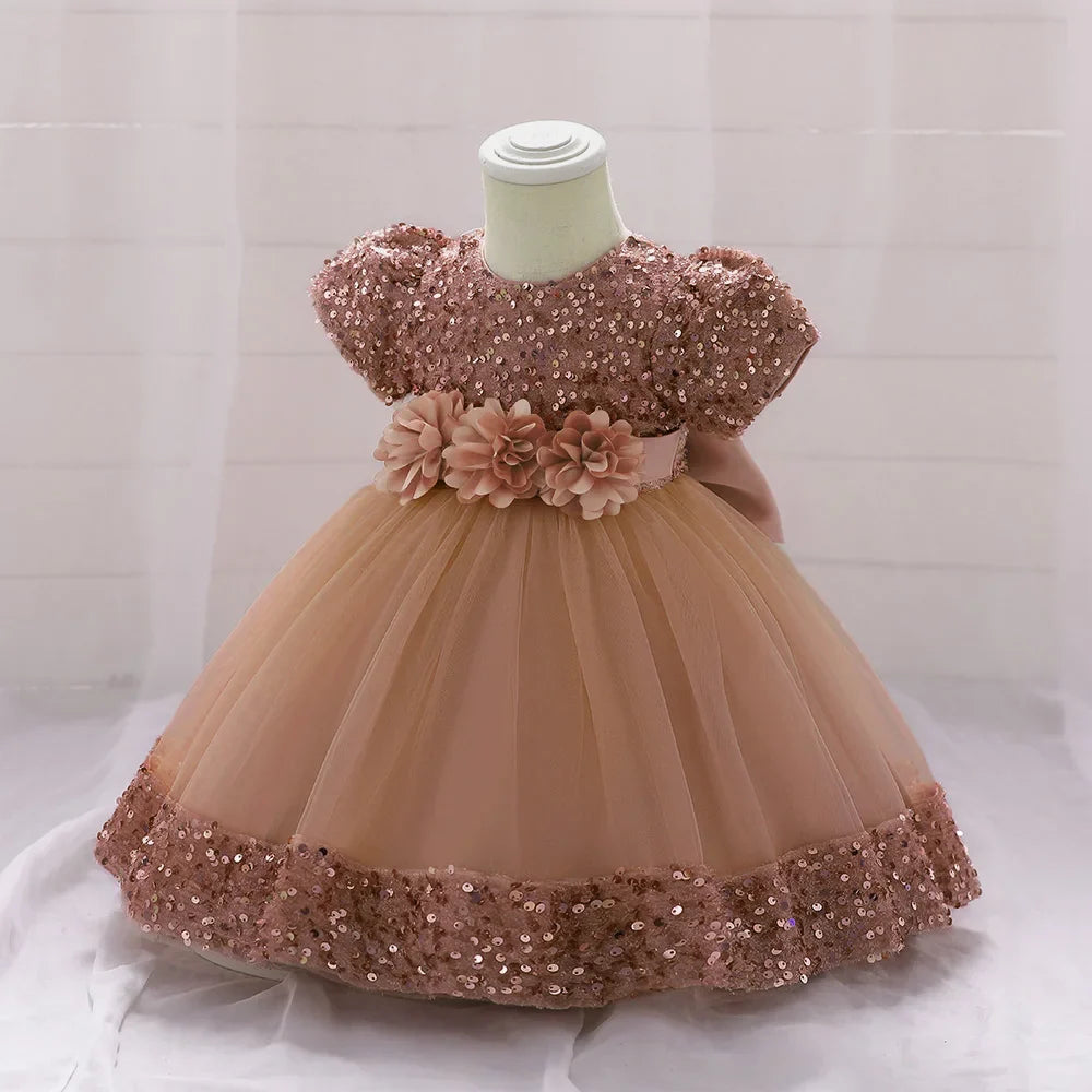 Robe de princesse pour fête d'anniversaire pour petites filles