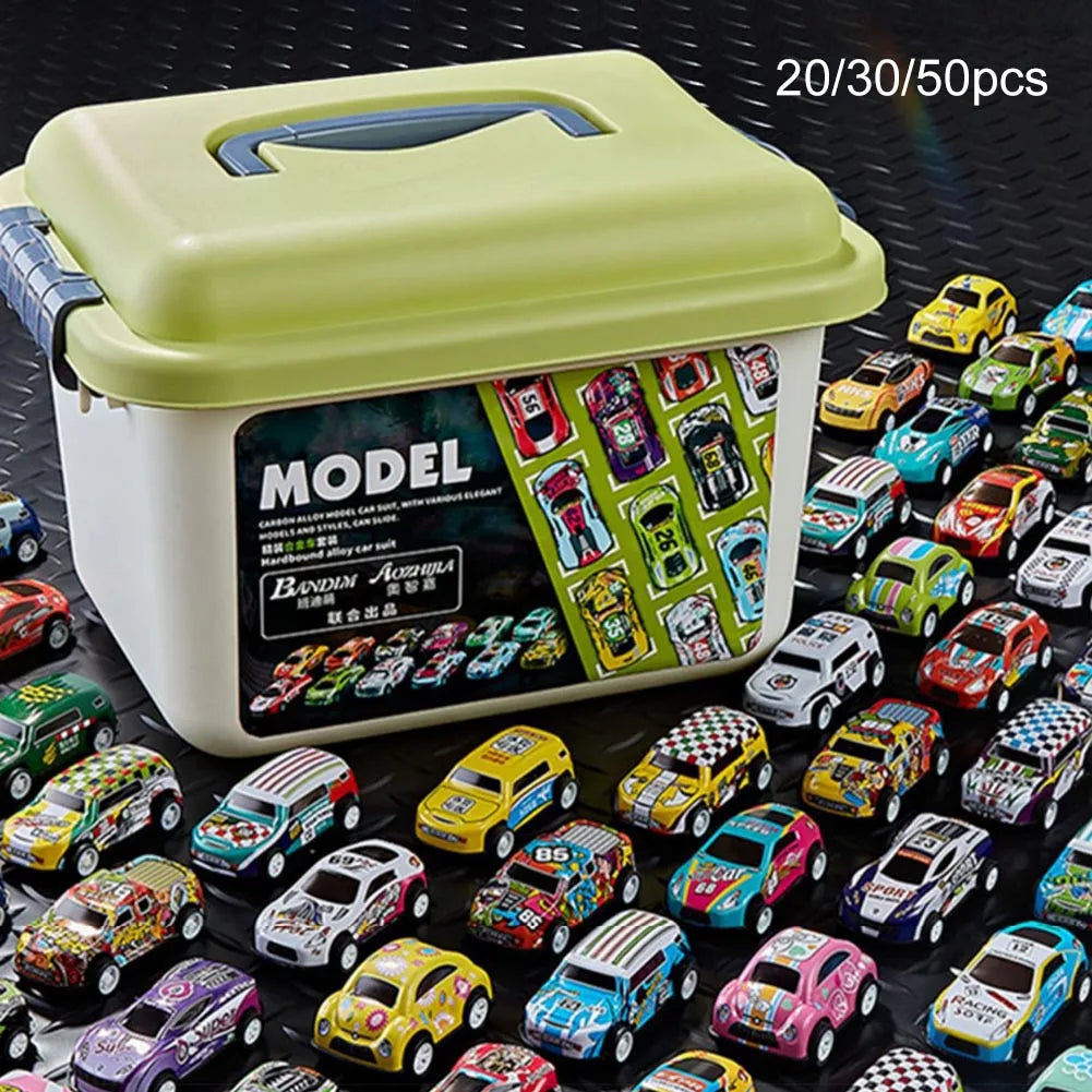 Mini modèle de voiture en alliage avec boîte de rangement