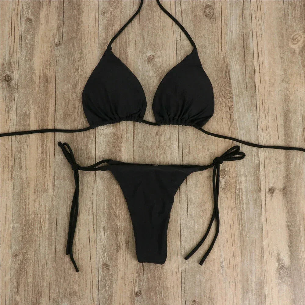 Comfortable Bandage Brazilian Swimsuit | 2-Piece No Steel Support Swimwear