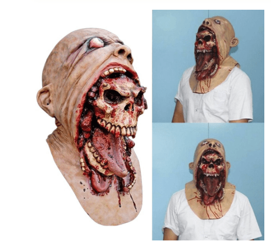 Adult Ghost Mask for Halloween - Cake Pops Parties
