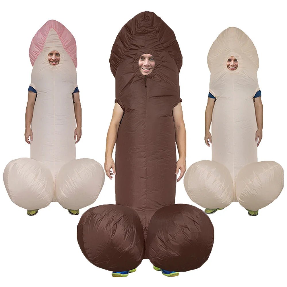 Adult Inflatable Penis Costume - Sexy Funny Party Dress - Cake Pops Parties
