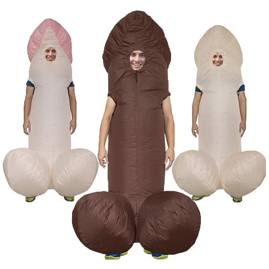 Adult Inflatable Penis Costume - Sexy Funny Party Dress - Cake Pops Parties