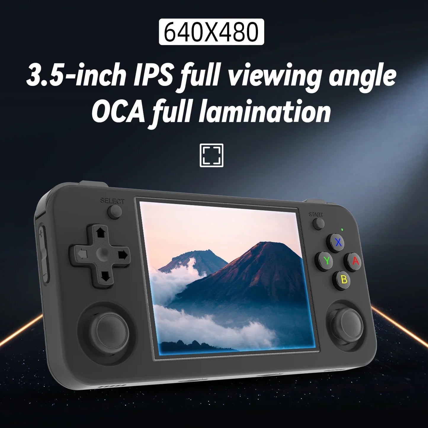 ANBERNIC RG35XX H IPS Hand - held Game Console - Cake Pops Parties